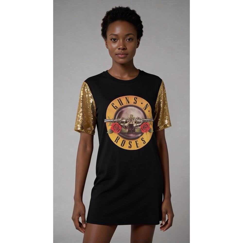 Guns & Roses Tshirt Dress